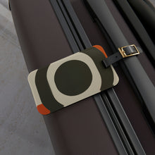 Gail Mallowan - Mid-Century Modern Design Printed on a Custom Luggage Tag