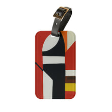 Annabelle Portwood - Mid-Century Modern Design Printed on a Custom Luggage Tag