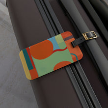 Claude Pujols - Mid-Century Modern Design Printed on a Custom Luggage Tag