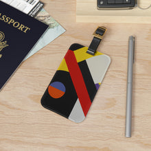 Royce Opalino - Mid-Century Modern Design Printed on a Custom Luggage Tag