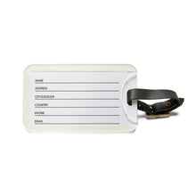 Iris Hartman - Mid-Century Modern Design Printed on a Custom Luggage Tag