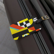 Marisa Blanca - Mid-Century Modern Design Printed on a Custom Luggage Tag