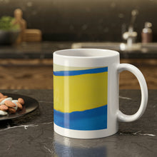 Iris Sage - Mid-Century Modern 11 oz. Ceramic Coffee / Tea Mug