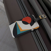 Sylvia Merano - Mid-Century Modern Design Printed on a Custom Luggage Tag