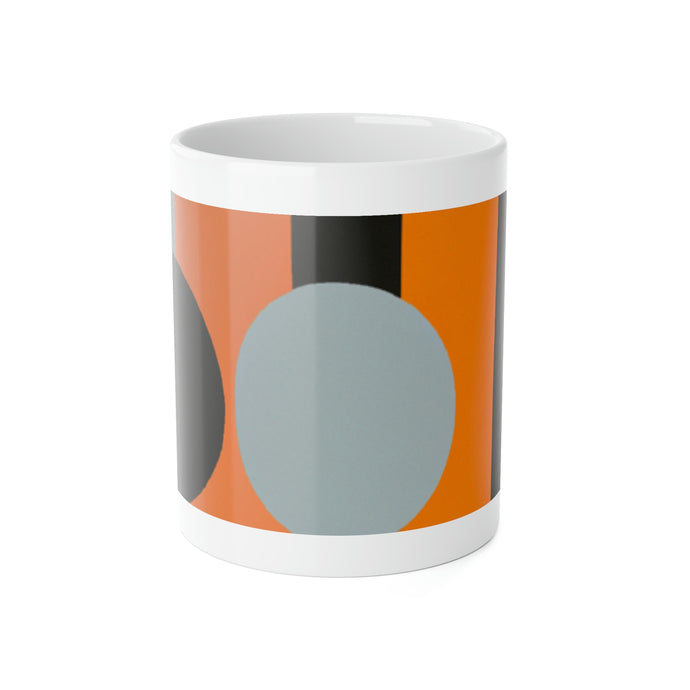 Pamela Kellerman - Mid-Century Modern 11 oz. Ceramic Coffee / Tea Mug