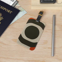 Gail Mallowan - Mid-Century Modern Design Printed on a Custom Luggage Tag