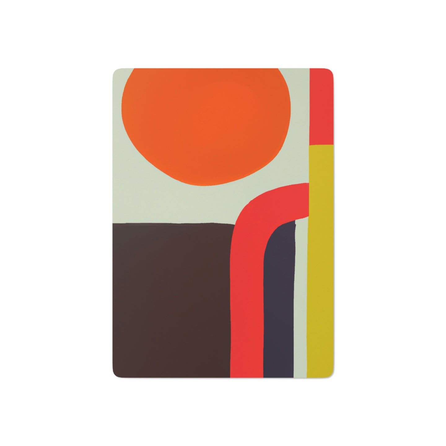 Ruth Steelman - Mid-Century Modern Playing Poker Cards