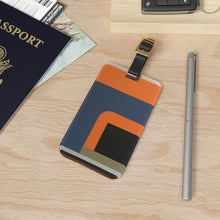 Hugh Lansing - Mid-Century Modern Design Printed on a Custom Luggage Tag