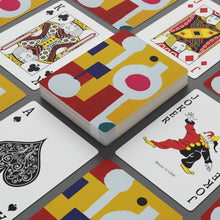 Violet Lourdes - Mid-Century Modern Playing Poker Cards