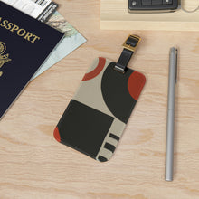 Claude Uptrecht - Mid-Century Modern Design Printed on a Custom Luggage Tag