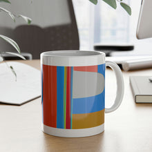 Gale Amaryllis - Mid-Century Modern 11 oz. Ceramic Coffee / Tea Mug