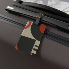 Claude Uptrecht - Mid-Century Modern Design Printed on a Custom Luggage Tag