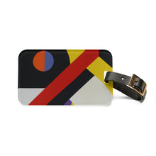 Royce Opalino - Mid-Century Modern Design Printed on a Custom Luggage Tag