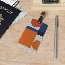 Harvey Heckler - Mid-Century Modern Design Printed on a Custom Luggage Tag