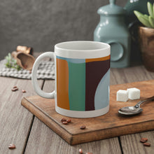 Uta Evanson - Mid-Century Modern 11 oz. Ceramic Coffee / Tea Mug