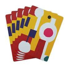 Violet Lourdes - Mid-Century Modern Playing Poker Cards