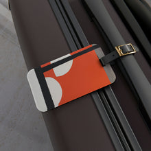 Evelyn Verdine - Mid-Century Modern Design Printed on a Custom Luggage Tag