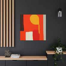 Fritha Glasswood - Mid-Century Modern Canvas Wall Art Decor