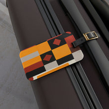 June Cooperston - Mid-Century Modern Design Printed on a Custom Luggage Tag