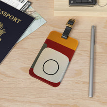 Olive Grason - Mid-Century Modern Design Printed on a Custom Luggage Tag