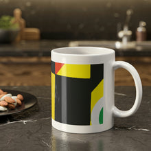 Marisa Blanca - Mid-Century Modern 11 oz. Ceramic Coffee / Tea Mug
