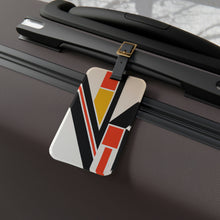 Iris Hartman - Mid-Century Modern Design Printed on a Custom Luggage Tag