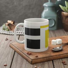 Martha Gable. - Mid-Century Modern 11 oz. Ceramic Coffee / Tea Mug