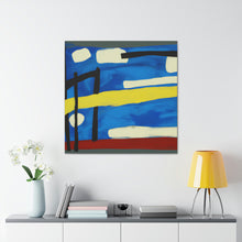 Iris Sage - Mid-Century Modern Canvas Wall Art Decor