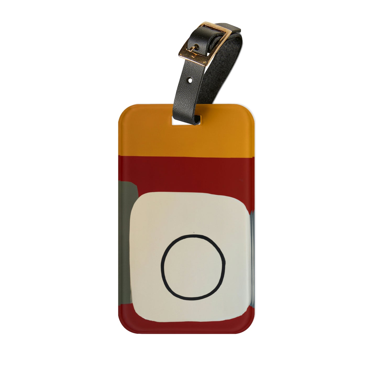 Olive Grason - Mid-Century Modern Design Printed on a Custom Luggage Tag