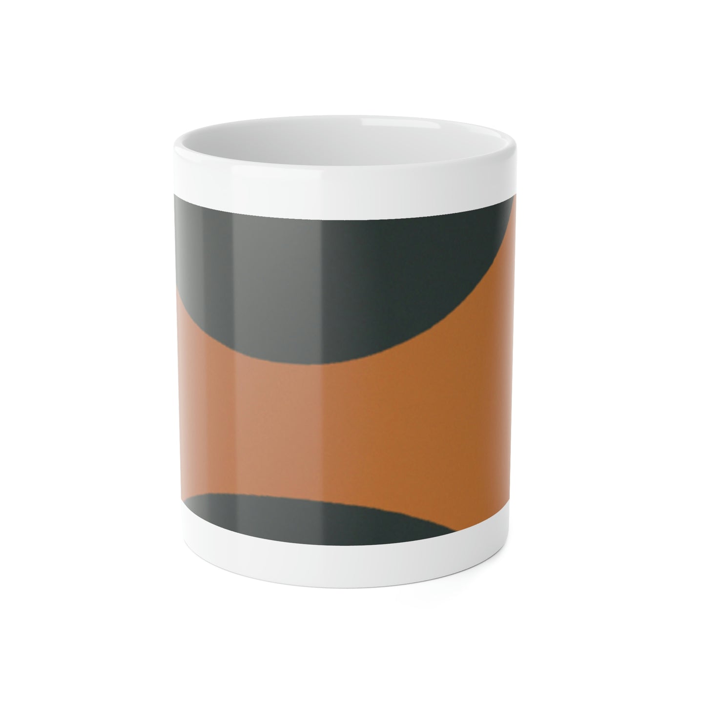 Miles Rathburn - Mid-Century Modern 11 oz. Ceramic Coffee / Tea Mug