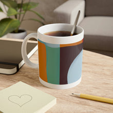 Uta Evanson - Mid-Century Modern 11 oz. Ceramic Coffee / Tea Mug