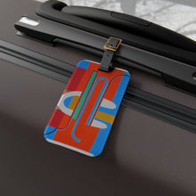 Gale Amaryllis - Mid-Century Modern Design Printed on a Custom Luggage Tag