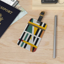 Mara Fremont - Mid-Century Modern Design Printed on a Custom Luggage Tag