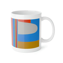 Gale Amaryllis - Mid-Century Modern 11 oz. Ceramic Coffee / Tea Mug