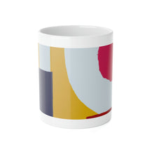 Violet Lourdes - Mid-Century Modern 11 oz. Ceramic Coffee / Tea Mug