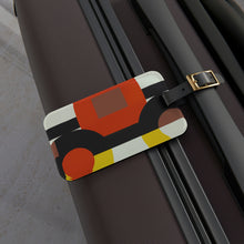Olivia Raines - Mid-Century Modern Design Printed on a Custom Luggage Tag