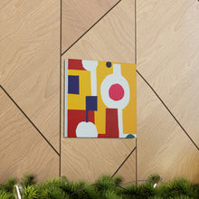 Violet Lourdes - Mid-Century Modern Canvas Wall Art Decor