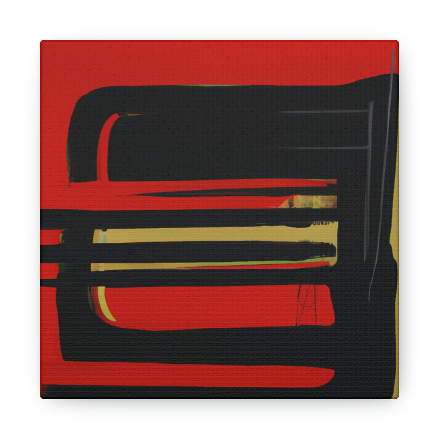 Gustavo Diaz-Tovar - Mid-Century Modern Canvas Wall Art Decor