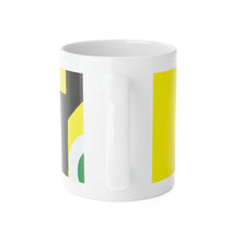 Marisa Blanca - Mid-Century Modern 11 oz. Ceramic Coffee / Tea Mug