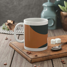 Miles Rathburn - Mid-Century Modern 11 oz. Ceramic Coffee / Tea Mug
