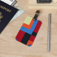 Ruth Newcombe - Mid-Century Modern Design Printed on a Custom Luggage Tag