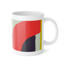 Ruth Steelman - Mid-Century Modern 11 oz. Ceramic Coffee / Tea Mug