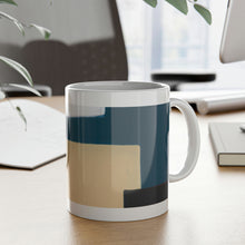 Mabel Johnson - Mid-Century Modern 11 oz. Ceramic Coffee / Tea Mug