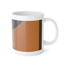 Miles Rathburn - Mid-Century Modern 11 oz. Ceramic Coffee / Tea Mug