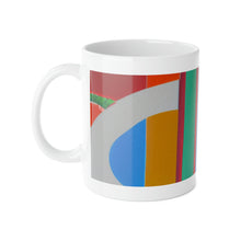 Gale Amaryllis - Mid-Century Modern 11 oz. Ceramic Coffee / Tea Mug