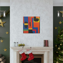 Victor Van Vivian. - Mid-Century Modern Canvas Wall Art Decor