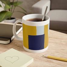 Violet Lourdes - Mid-Century Modern 11 oz. Ceramic Coffee / Tea Mug