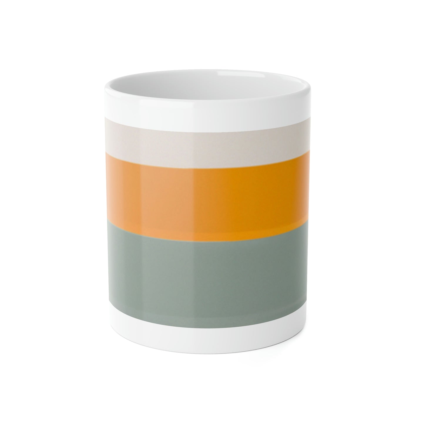 Iris Dalston - Mid-Century Modern 11 oz. Ceramic Coffee / Tea Mug