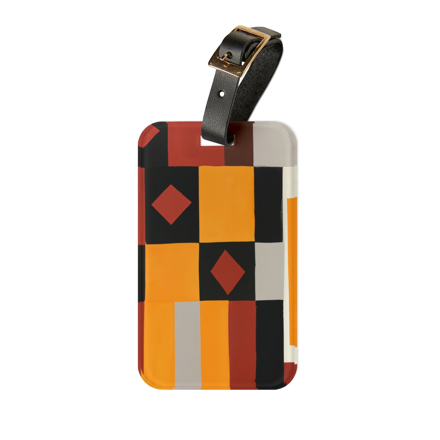 June Cooperston - Mid-Century Modern Design Printed on a Custom Luggage Tag