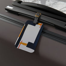 Maxine Mondrian - Mid-Century Modern Design Printed on a Custom Luggage Tag